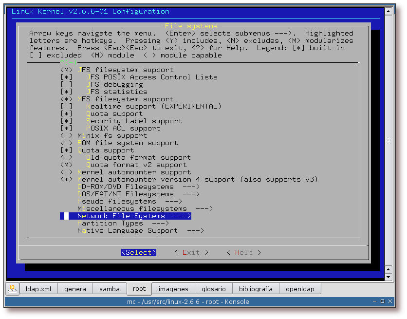 Sistema de archivos en red